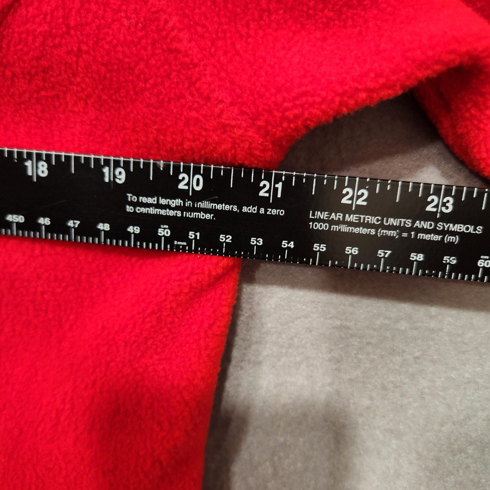 Classic Blues Wrangler Womens Red Fleece Zippered Jacket‎ Size Large - Picture 5 of 6